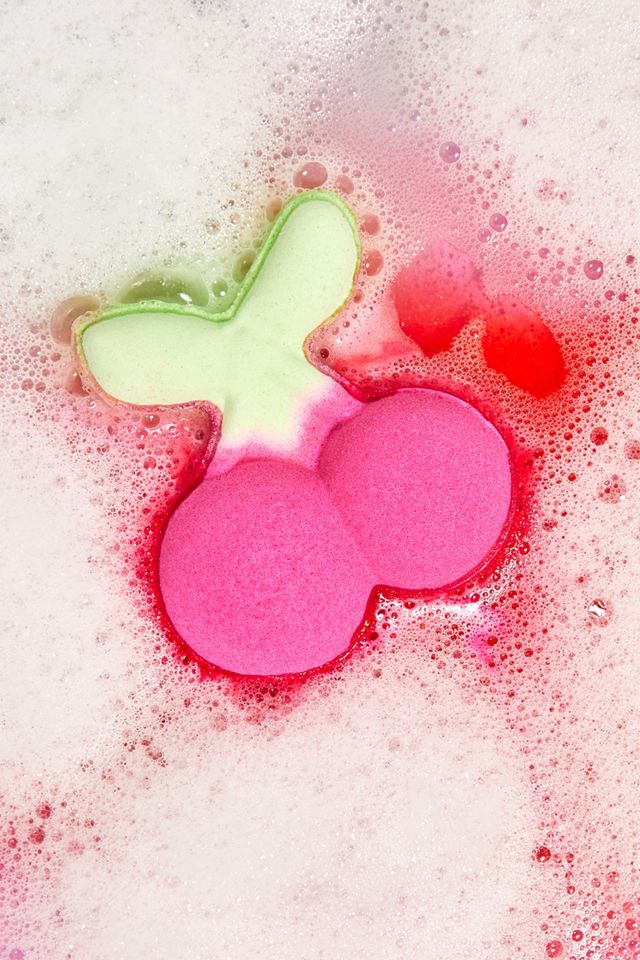 Holler & Glow Cherryish Yourself Bath Fizzer Urban Outfitters UK