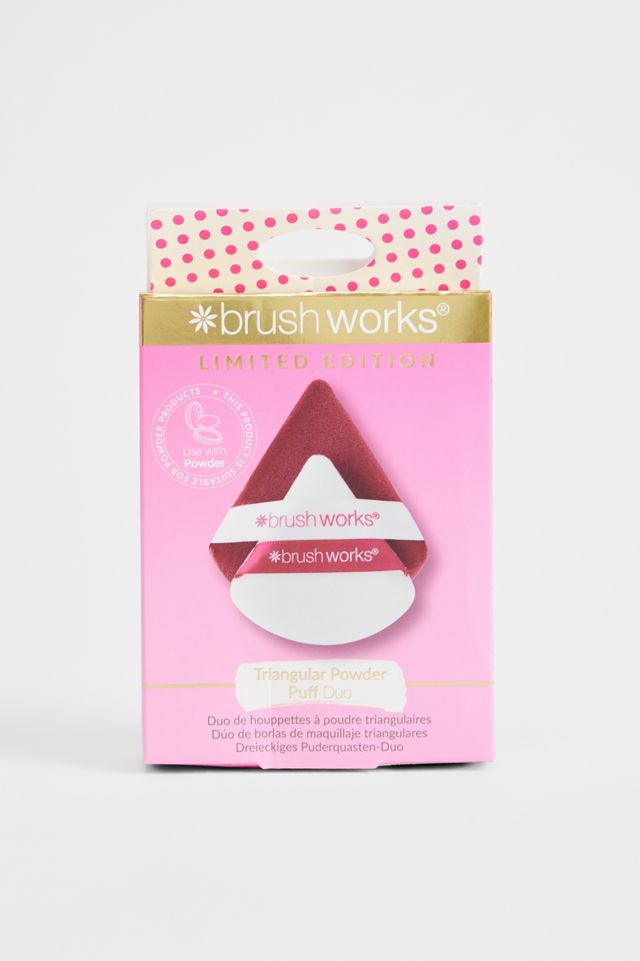 Brushworks Dreieckiger Puderquasten-Duo #2