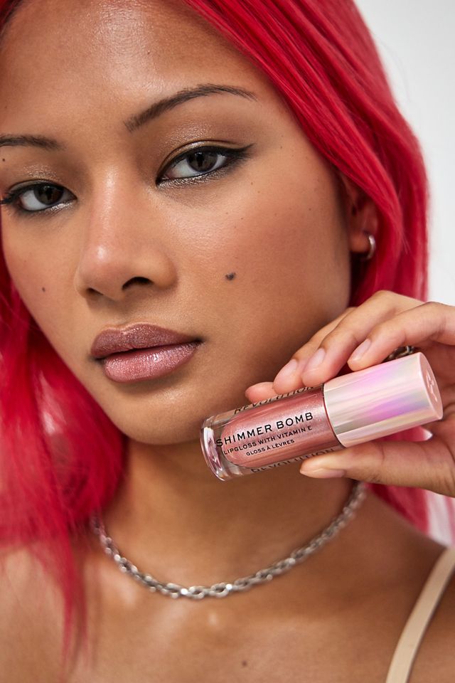 Revolution Shimmer Bomb Glimmer Lip Gloss Urban Outfitters Uk 