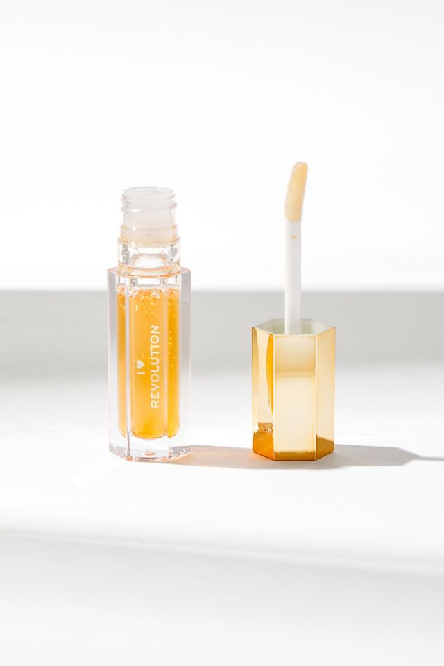 Revolution Honey Bear Lip Oil Gold #2