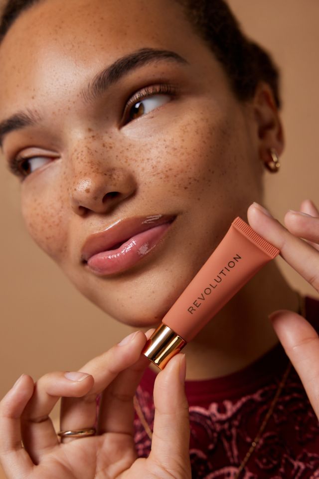 Revolution Peach Juicy Peptide Lip Balm | Urban Outfitters UK