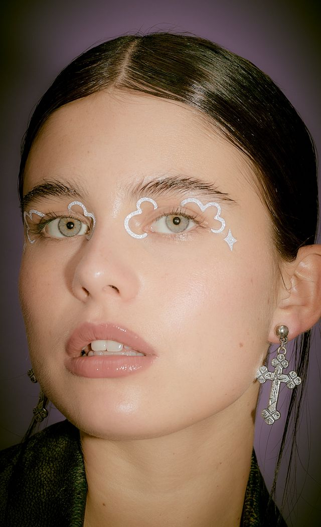 HALF MAGIC Donni X Face Lace Head In The Clouds Face Decals Urban