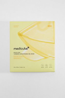 Maschere Gel Illuminanti all'Acido Cogico e Curcuma Medicube Confezione da 4
