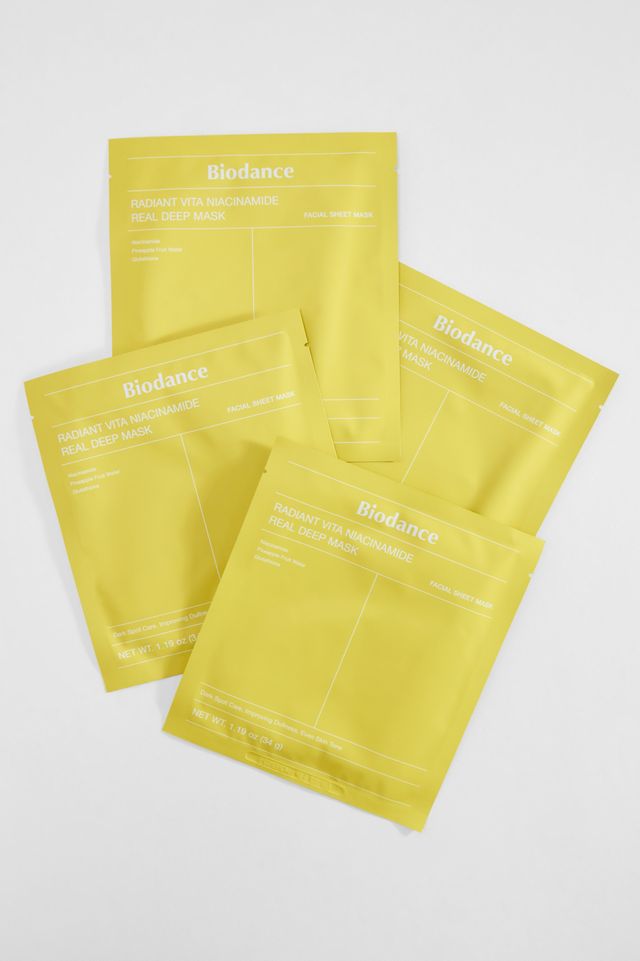Biodance Maschera Profonda Reale Radiant Vita Niacinamide Confezione da 4 #1