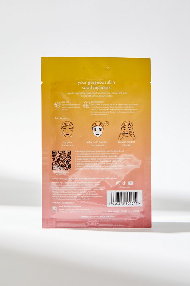 Dr. PAWPAW - Masque tissu apaisant Your Gorgeous Skin #1