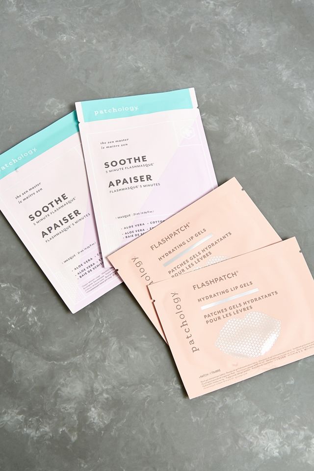 Patchology Kit masque visage Resting Beach + Lip Gel Urban