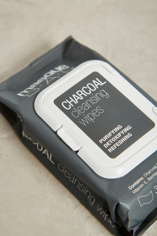 masqueBAR Charcoal Cleansing Wipes #1