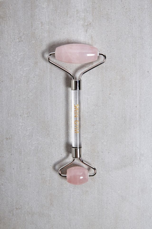 Skin Gym Rose Quartz Crystal Facial Roller Urban Outfitters Uk 5724