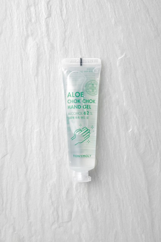 TONYMOLY - Gel nettoyant pour les mains Aloe Chok Chok format voyage 