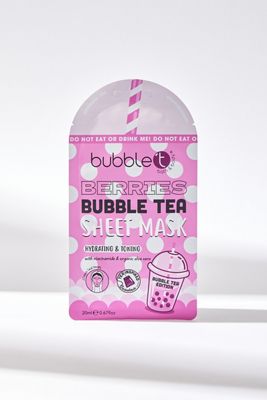 Bubble T Beeren Tuchmaske