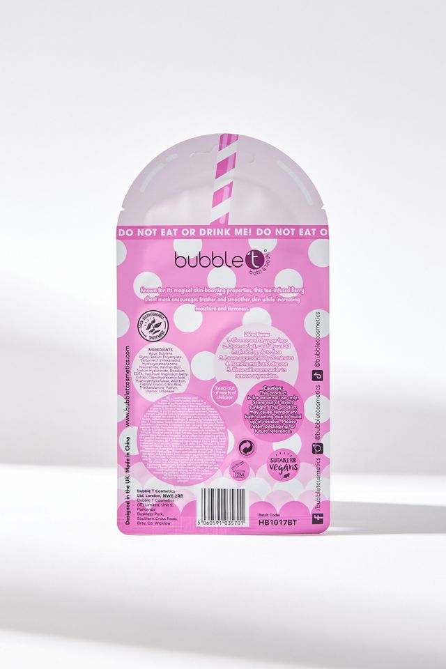 Bubble T Beeren Tuchmaske #1