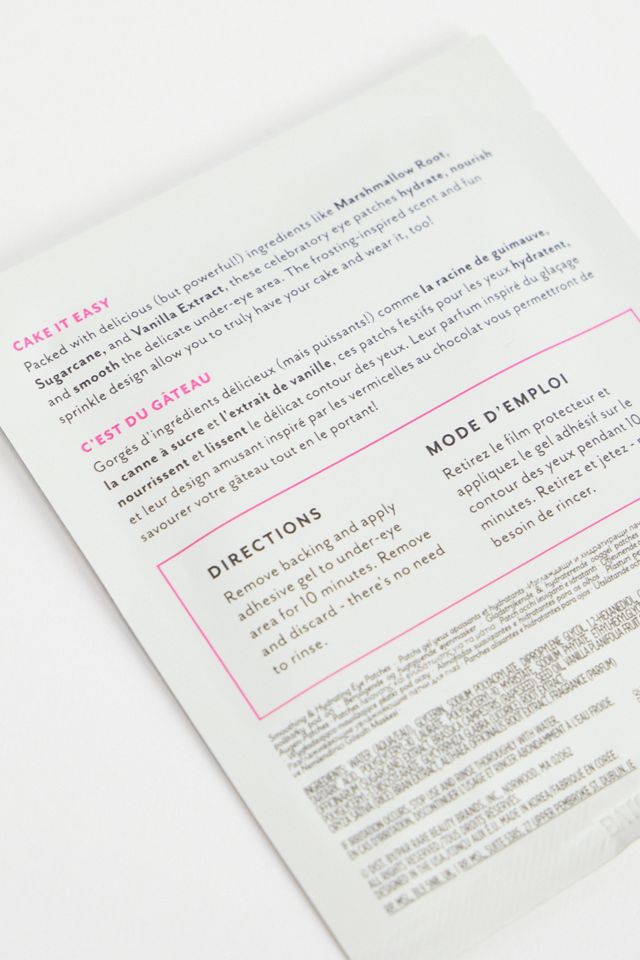 Parches para ojos Patchology Eye Want Cake #1