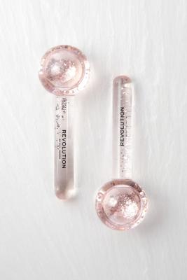 Revolution Pink Glitter Facial Ice Globes | Urban Outfitters UK