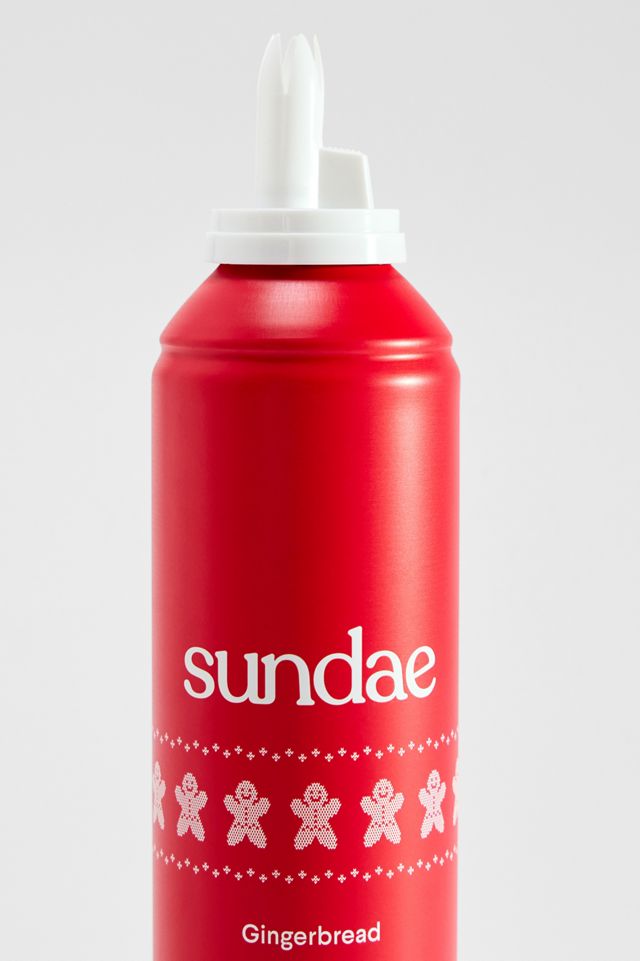 Mousse de douche fouettée au pain d'épices sundae #1