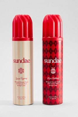 Ensemble duo de mousse de douche Sundae Seasons Sweetings