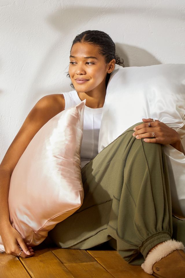 Kitsch Ivory Satin Pillowcase #1