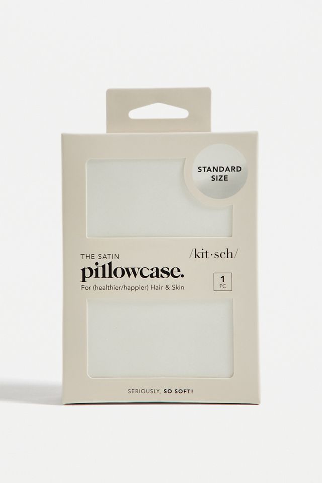 Kitsch Ivory Satin Pillowcase #2