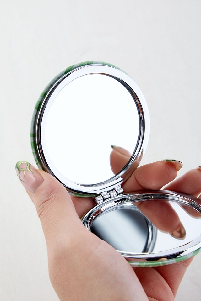 Miroir Compact Sourire Ondulé #1