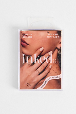 Inked By Dani She's All That Temporary Tattoos Product Page