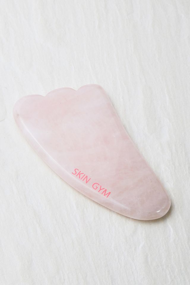 Skin Gym - Outil sculptant Gua Sha en quartz rose #1