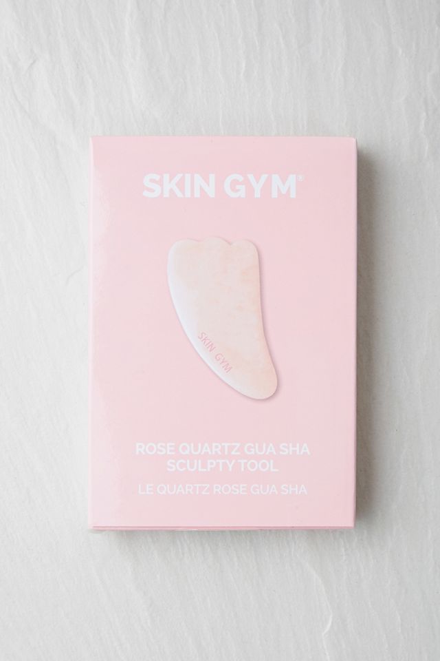Skin Gym - Outil sculptant Gua Sha en quartz rose #2