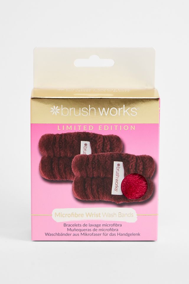 Brushworks Fasce per Lavaggio Polso Rosse #2
