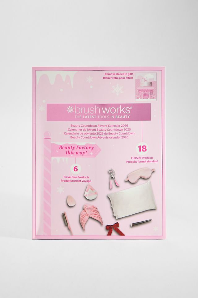 Calendrier de l'Avent Beauté de Noël Brushworks #1