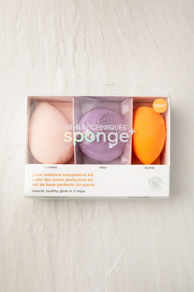 Real Techniques Glow Radiance Complexion Makeup Sponge Kit | Urban ...