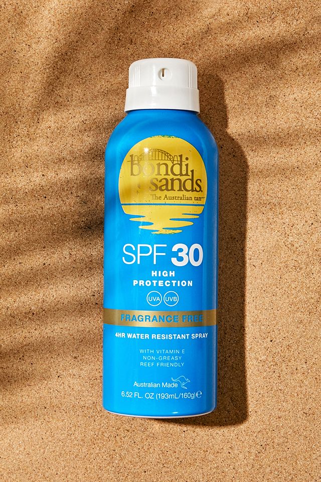 Bondi Sands SPF30 Fragrance Free Aerosol Spray Bondi Sands SPF30 Fragrance Free Aerosol Spray