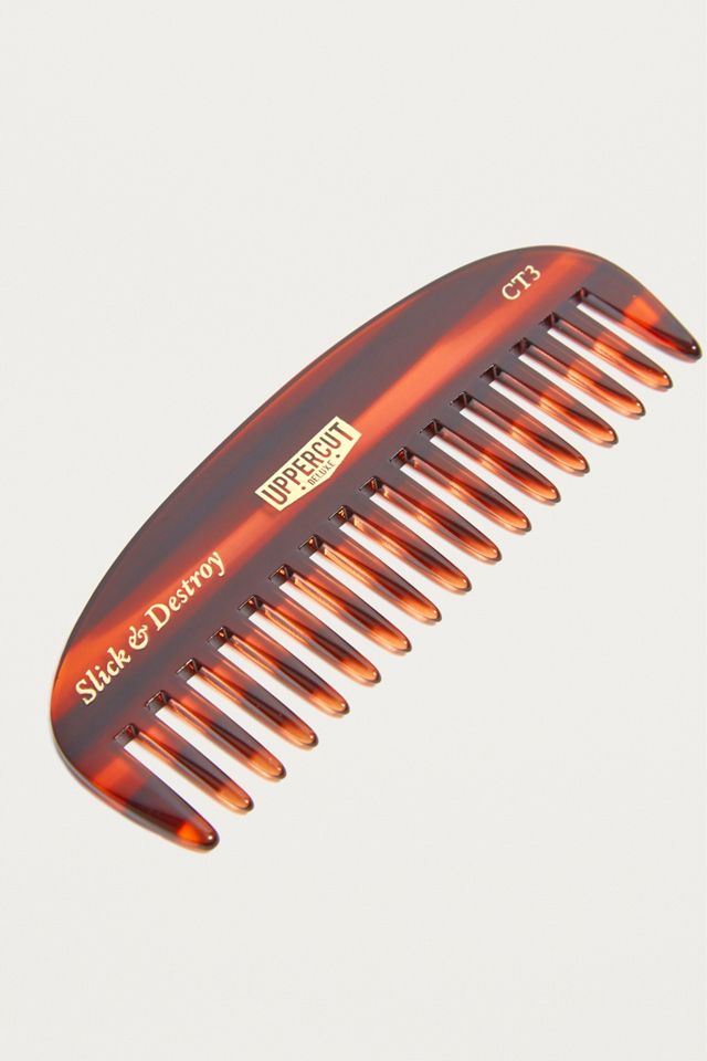 Uppercut Deluxe Tortoise Shell Beard Comb #1