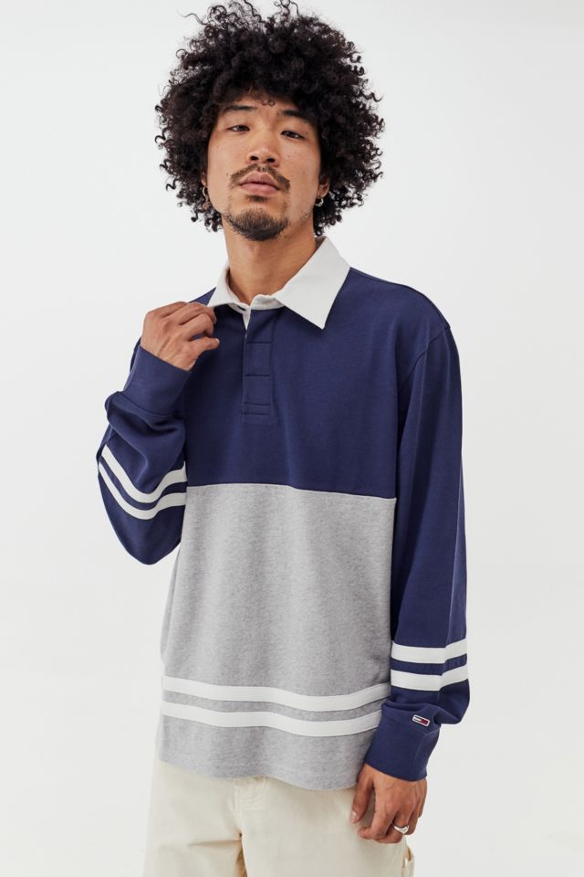 Tommy hilfiger color block store rugby shirt