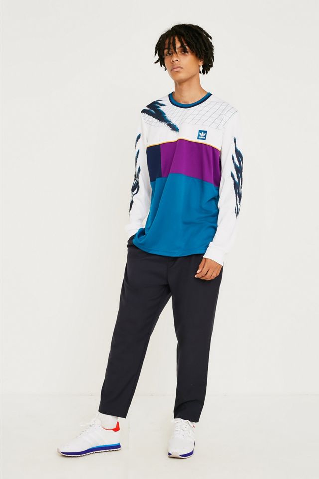 adidas Maglia Tennis Bianca T-Shirt Manica Lunga #1