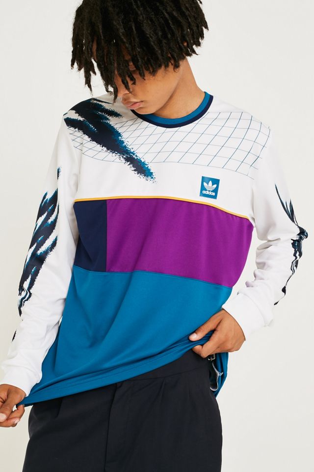adidas Maglia Tennis Bianca T-Shirt Manica Lunga #2
