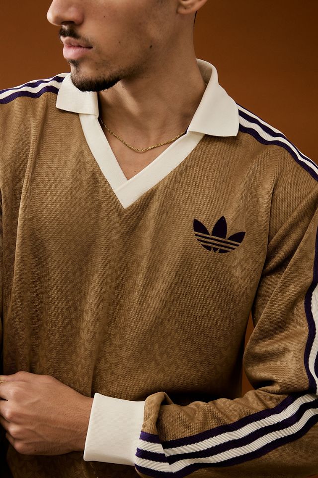 adidas House Of Originals - Polo vintage marron desert #1