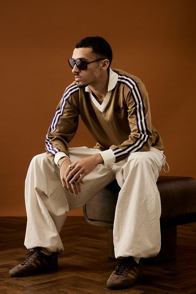 adidas House Of Originals - Polo vintage marron desert #2