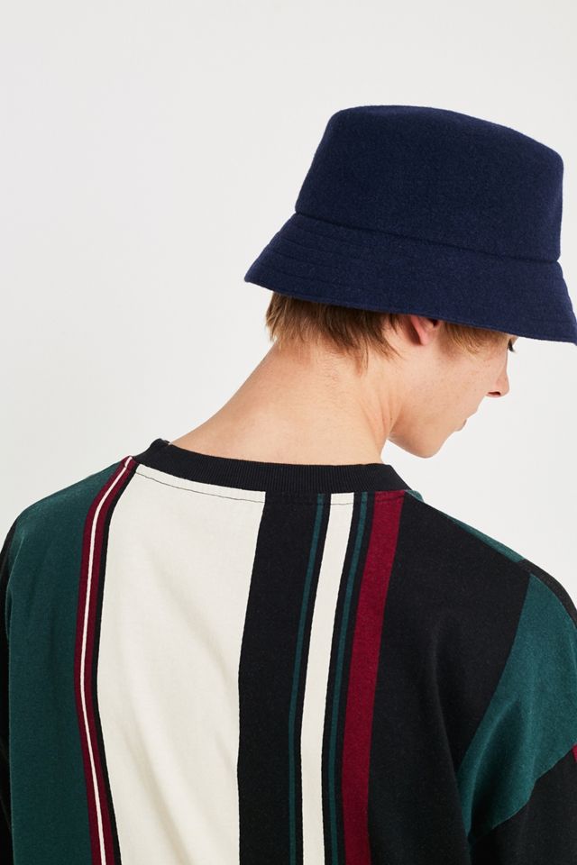 iets frans... T-shirt a maniche lunghe nera multi-stripe #5