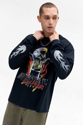 T-shirt UO Eagle Flame Motorbike