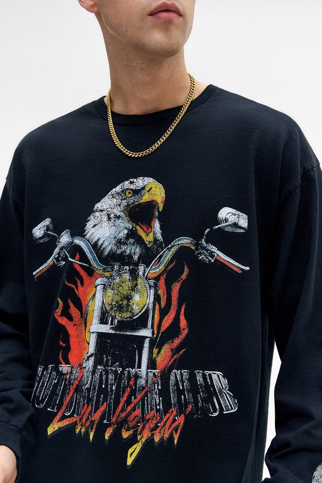 UO Eagle Flame Motorbike T-Shirt #1