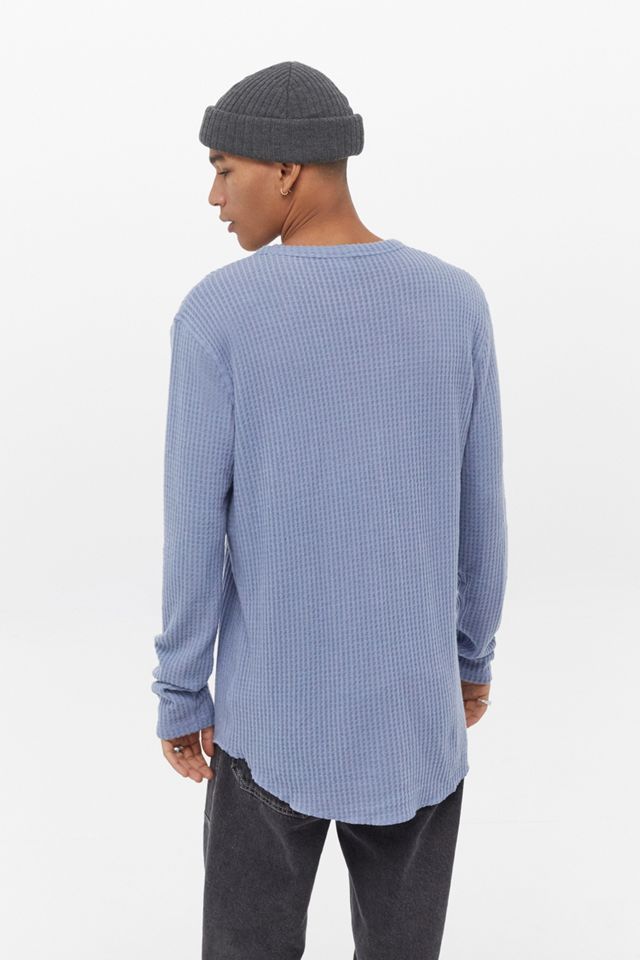 UO - T-shirt thermique à manches longues  Sanford bleu #3