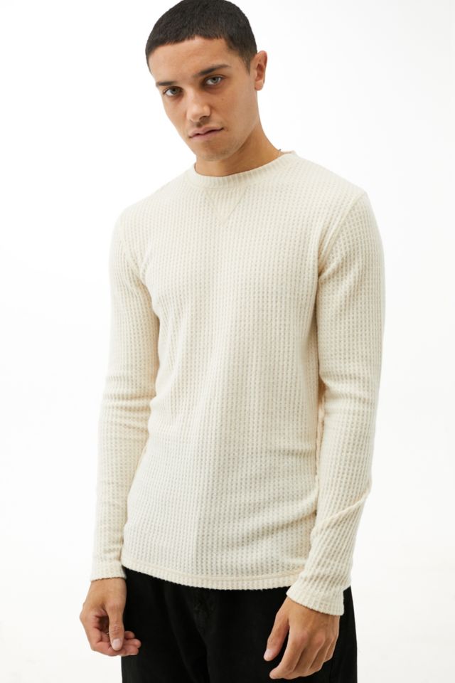 Standard Cloth Joseph Waffle Knit Long Sleeve Shirt