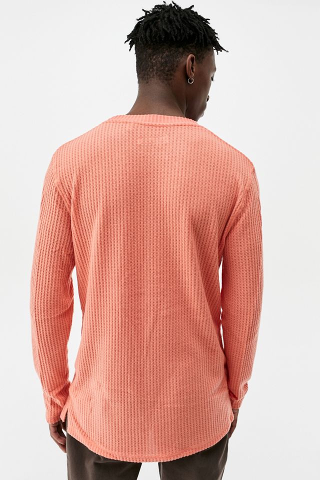 Standard Cloth Coral Joseph Waffle Shirt #1
