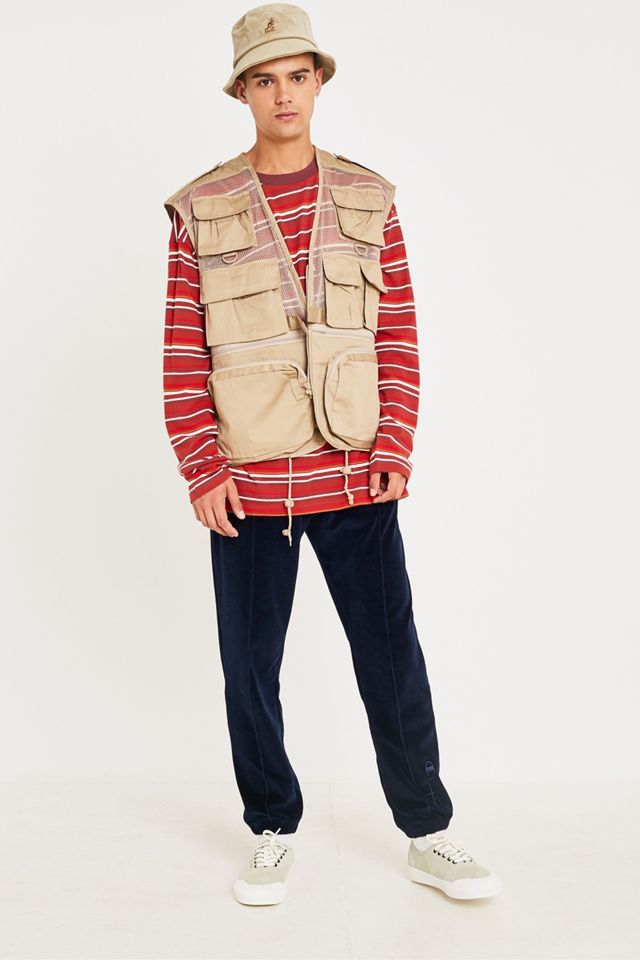 Urban Outfitters – Longsleeve in zartem Streifendesign in Rot #3