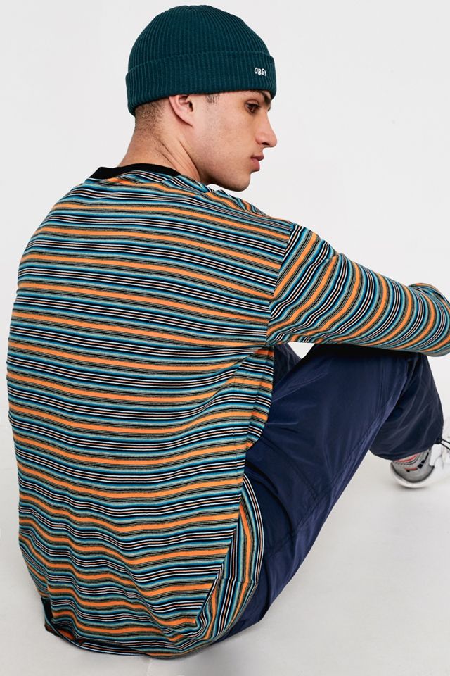 UO Micro Stripe T-Shirt Skate a maniche lunghe #2