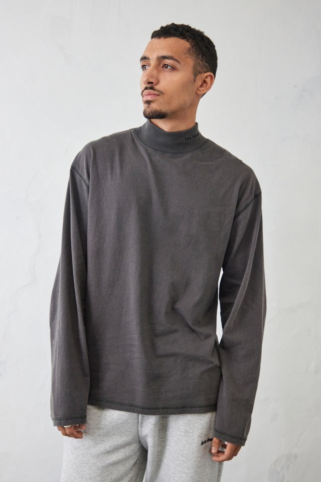 iets frans... Black Mock Neck Long-Sleeved T-Shirt | Urban Outfitters UK