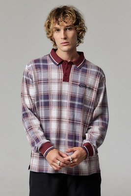 Iets frans. Chemise polo à carreaux bordeaux en taille: XS - iets frans... - Modalova