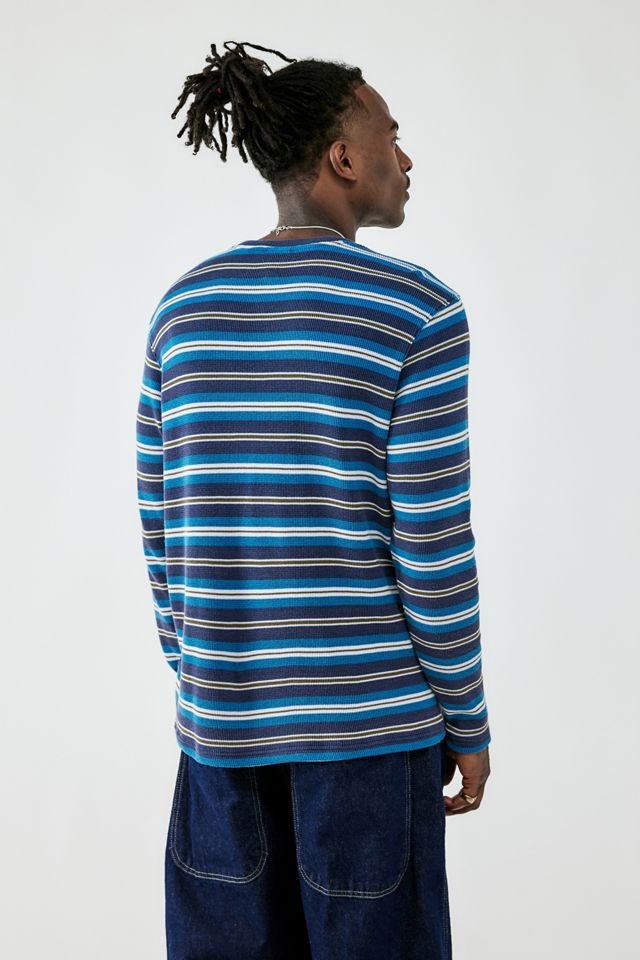 Camiseta de Manga Larga a Rayas Waffle BDG #3