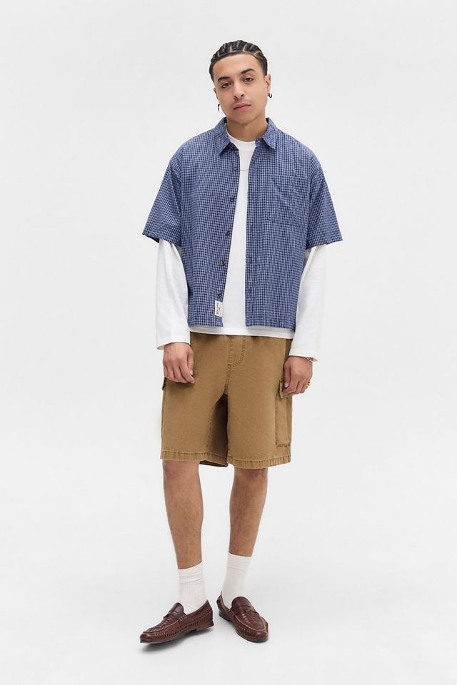 BDG Weißes Raglan-Langarmshirt #1