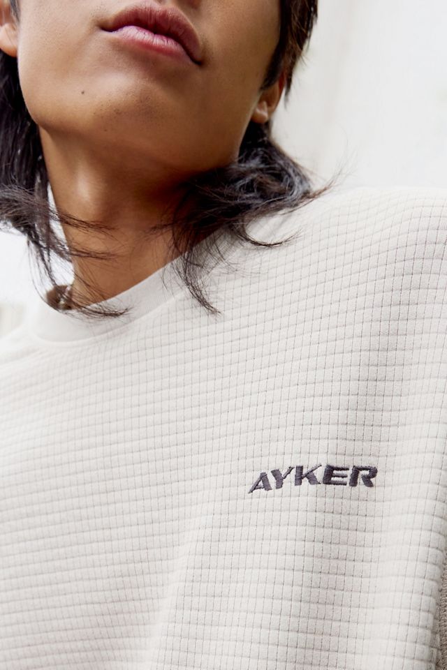 Ayker Graues Waffel-T-Shirt #3