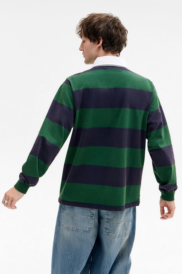 iets frans... Camisa de Rugby de Rayas Verdes Rodri #3
