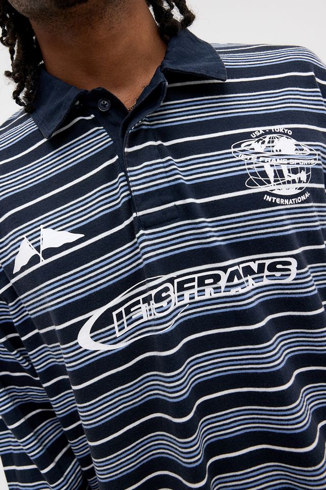 Camisa Polo de Rayas Azules iets frans... #2